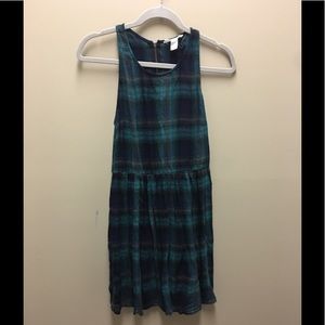 Forever 21 Plaid Sleeveless Dress